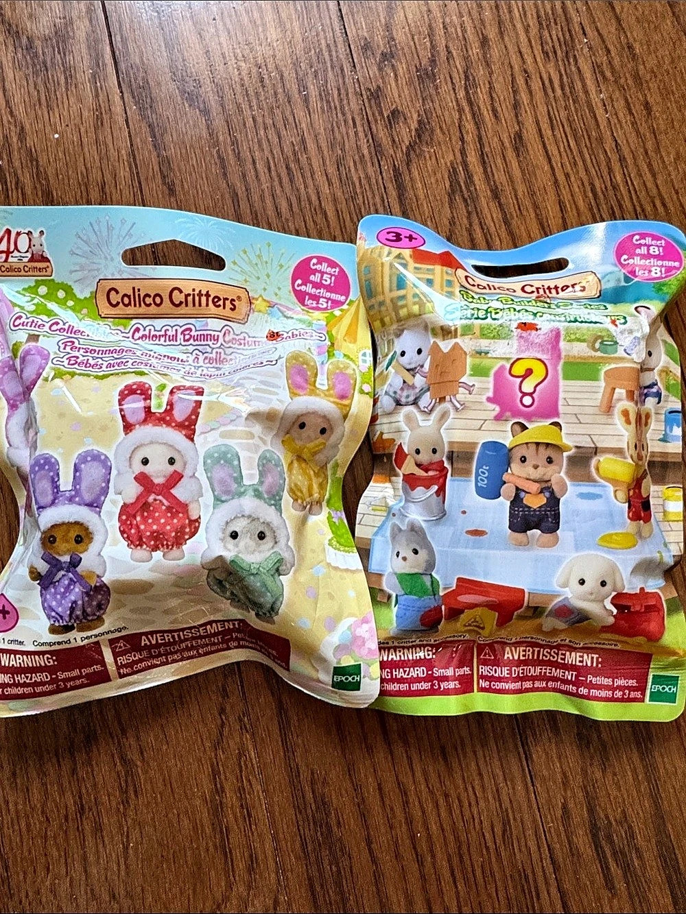 Calico Critters Baby Collectibles Blind Bags NWT